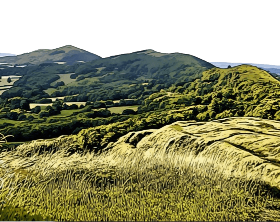 Photo of the Malvern Hills